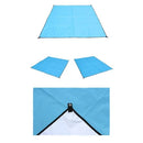 Outdoor Beach Blanket Waterproof Beach Mat Lightweight Sand Resistant Picnic Blanket with Storage Bag