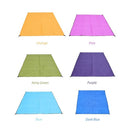 Outdoor Beach Blanket Waterproof Beach Mat Lightweight Sand Resistant Picnic Blanket with Storage Bag