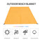 Outdoor Beach Blanket Waterproof Beach Mat Lightweight Sand Resistant Picnic Blanket with Storage Bag