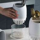 Utensil Drying Rack Plastics Chopsticks Holder