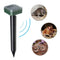 Solar Mole Repellent Ultrasonic Outdoor Powered Sonic Deterrent - Mole Stopper Scare Vole