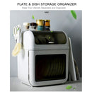 Dustproof Plate & Dish Storage Organizer Box