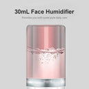 Nano Facial Mister 30mL Face Humidifier Portable Cool Mist Facial Steamer SPA Moisturizing Hydrating Sprayer USB Rechargeable Handy Mist Sprayer