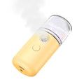 Nano Facial Mister 30mL Face Humidifier Portable Cool Mist Facial Steamer SPA Moisturizing Hydrating Face Sprayer USB Rechargeable Handy Mist Sprayer