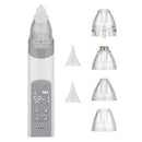 2 in 1 Baby Nasal Aspirator & Blackhead Remover Vacuum Electric Nose Suction Nose Cleaner with 3 Suction Strengths LED Display