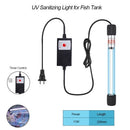 11W UV Light for Aquarium Clean Timer UV Sanitizer Light