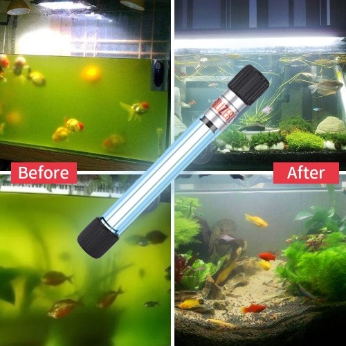 11W UV Light for Aquarium Clean Timer UV Sanitizer Light