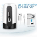 Water Bottle Dispenser Pump 5 Gallon Bottle Automatic Electric Drinking Water Jug Pump Waterproof USB Charging Water Dispensing Pump for Home Office Kitchen Camping Outdoor