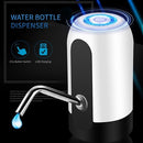 Water Bottle Dispenser Pump 5 Gallon Bottle Automatic Electric Drinking Water Jug Pump Waterproof USB Charging Water Dispensing Pump for Home Office Kitchen Camping Outdoor