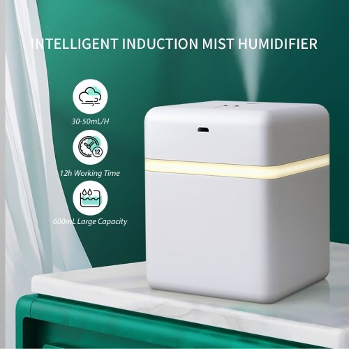 600mL Intelligent Induction Mist Humidifier