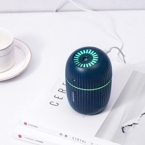 200ml Mini Humidifiers Air Purifier with 7 Colors LED Night Light