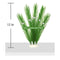 3PCS Aquarium Artificial Plants Artificial Plastic Plants Ornaments Natural Artificial Foliage Plants DIY Realistic Plants for Fish Tank Aquarium Landscape Decoration