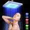 LED Rainfall Shower Head for Bathroom