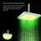 LED Rainfall Shower Head for Bathroom