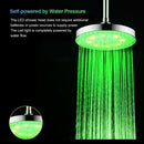 LED Rainfall Shower Head 8inch Round Shower Head