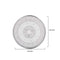 LED Rainfall Shower Head 8inch Round Shower Head