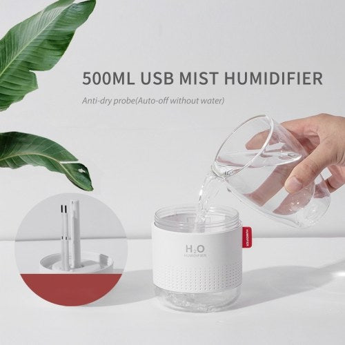 500mL USB Mist Humidifier