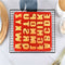 Red Silicone Letter Alphabet Pudding Bakeware Mould