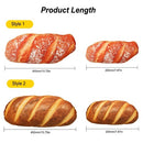 3D Lifelike Bread-shaped Pillow