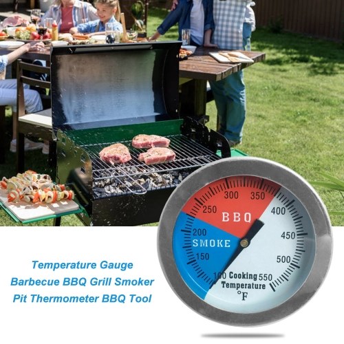 BBQ Grill Smoker Pit Thermometer BBQ Tool