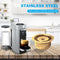 Refillable Coffee Capsules Stainless Steel Coffee Maker Pod Filters Cup