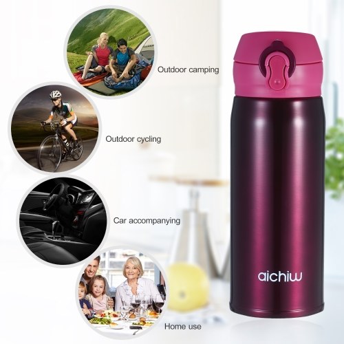 Stainless Steel Travel Mug Vacuum Thermal Insulted Cup Seal Leak Proof Water Bottle