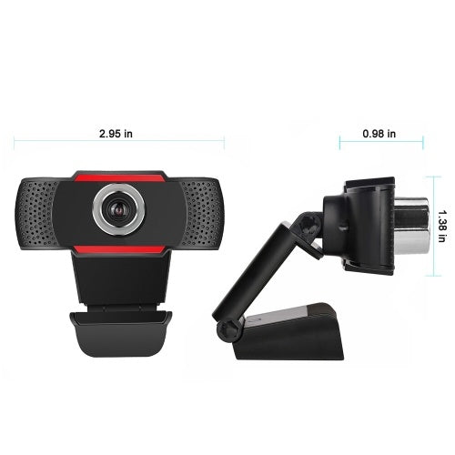 1080P Full High Definition Webcam USB 2.0 Web Camera with Microphone for PC Laptop Desktop