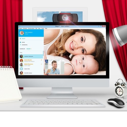 1080P Full High Definition Webcam USB 2.0 Web Camera with Microphone for PC Laptop Desktop