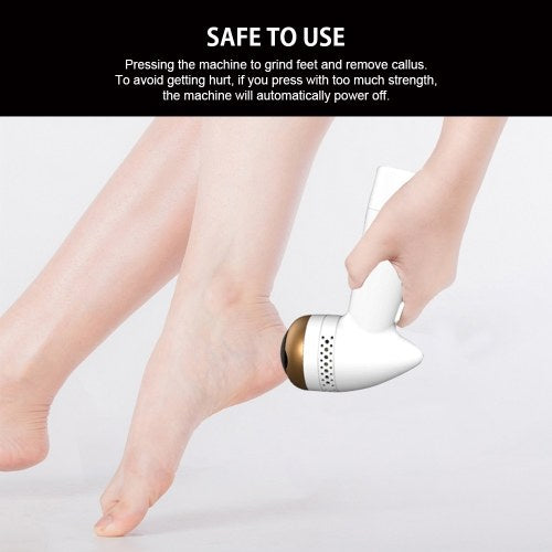 Electric Foot Grinder Vacuum Foot Grinding Machine Exfoliating Dead Skin Callus Remover Foot Care Pedicure