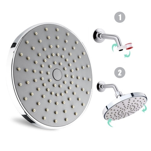 6 Inch Shower Head G1/2 Rain Showerhead