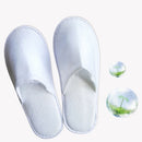 5-pair Free-size Disposable Slippers for Home Hotel Homestay Traveling