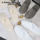 1-pair Free-size Disposable Slippers Hotel Unisex Guest Slippers