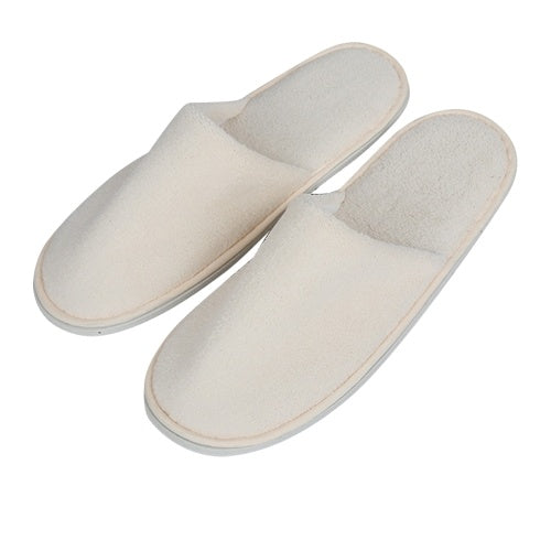 1-pair Free-size Disposable Slippers Hotel Unisex Guest Slippers