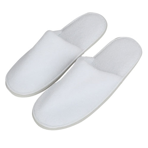 1-pair Free-size Disposable Slippers Hotel Unisex Guest Slippers