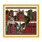 DIY Handmade Needlework Counted Cross Stitch Set Embroidery Kit 14CT Cat on Bookshelf Pattern Cross-Stitching 41 * 38cm Home Decoration