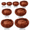 Comfortable Plush Round Pet Bed for Dogs Cats