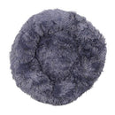 Comfortable Plush Round Pet Bed for Dogs Cats