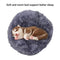 Comfortable Plush Round Pet Bed for Dogs Cats