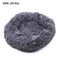 Comfortable Plush Round Pet Bed for Dogs Cats