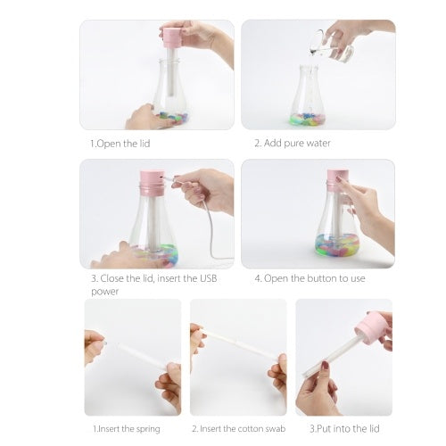 500mL Car Mist Humidifier Diffuser