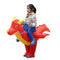 Inflatable Dinosaur Halloween Costume Kids Blow Up Fancy Dress