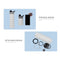 800mL Collapsible Water Bottle Foldable Water Bottle