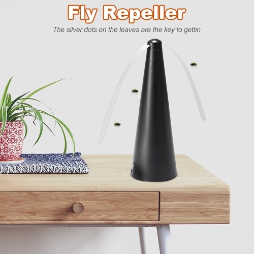 Electronic Pest Control Fly Repellent Fan USB Charging Keep Flies Mosquito/Fly/Bug Away from Your Food,Meal Outdoor /Indoor Portable Fly Repellent Fan