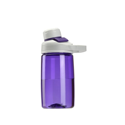 Sports Water Bottle with Magnetic Cap Free Tritan Non-Toxic Plastic Sports Water Cup 400ml Durable Leak Proof Water Bottle Sports Shaker Bottle Outdoor