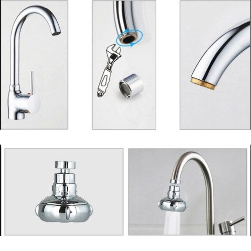 360° Rotatable Tap Head Faucet Water Faucet Extender