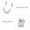 Hand Shower Bathroom Sink Sprayer Rinser Set for Hair Washing Sink Hose Faucet Sprayer