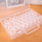 Clear Plastic Bead Storage Containers Set