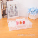 Clear Plastic Bead Storage Containers Set