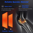 2PCS Knee Brace for Men & Women Protective Knee Compression Sleeve Support with Anti-Slip Silicone for Running Volleyball Basketball Weightlifting Sports Workout