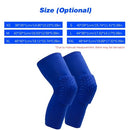 2PCS Knee Brace for Men & Women Protective Knee Compression Sleeve Support with Anti-Slip Silicone for Running Volleyball Basketball Weightlifting Sports Workout